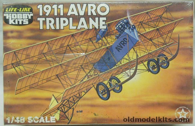 Life-Like 1/48 1911 Avro Triplane - (Ex-Pyro / Inpact), 09606 plastic model kit